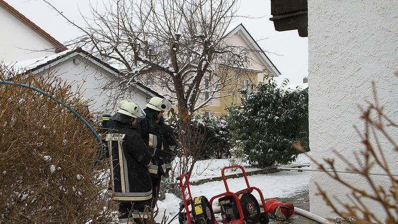 Kellerbrand in Freilassing