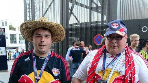 Fans ruhig und zufrieden