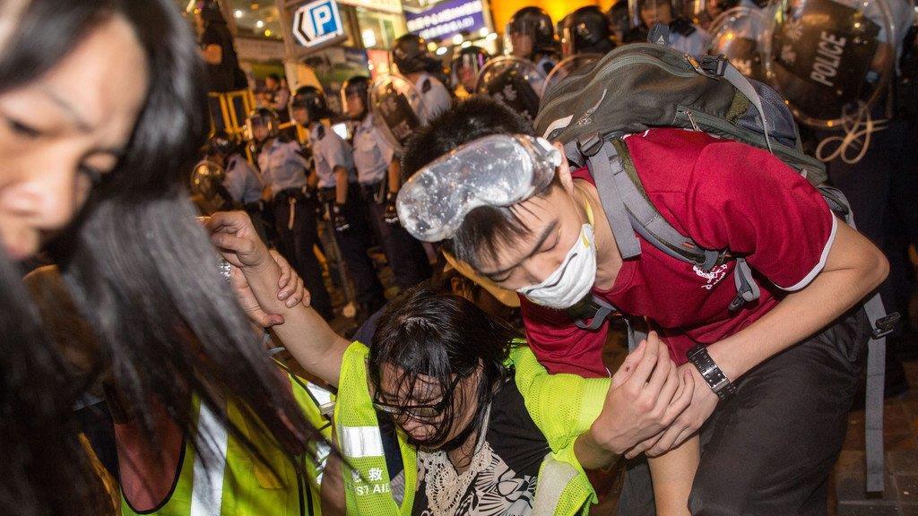 Proteste in Hongkong
