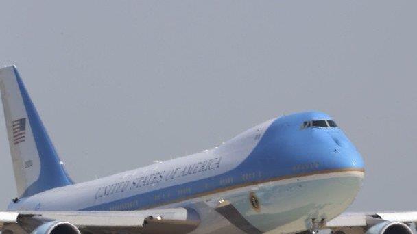 Die Air Force One in Aktion