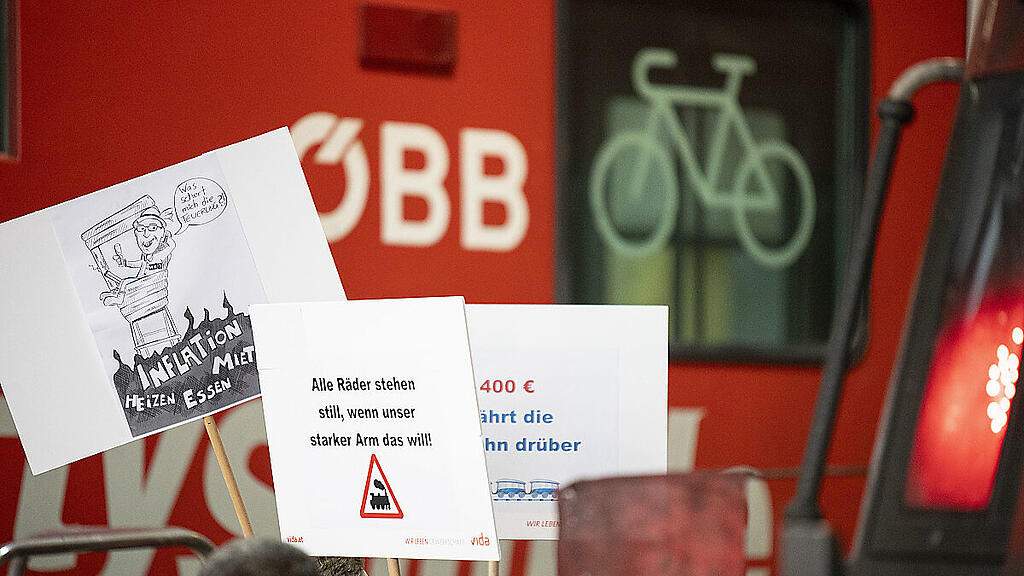 Vergangenen Montag fuhr in ganz Österreich kein Zug