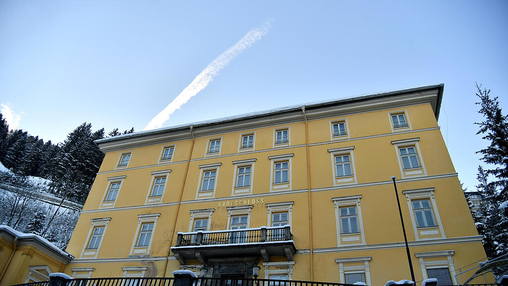 Bad Gastein: Hotel Straubinger und Badeschloss
