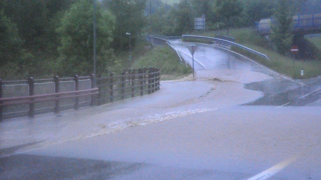 Flut in Taxenbach