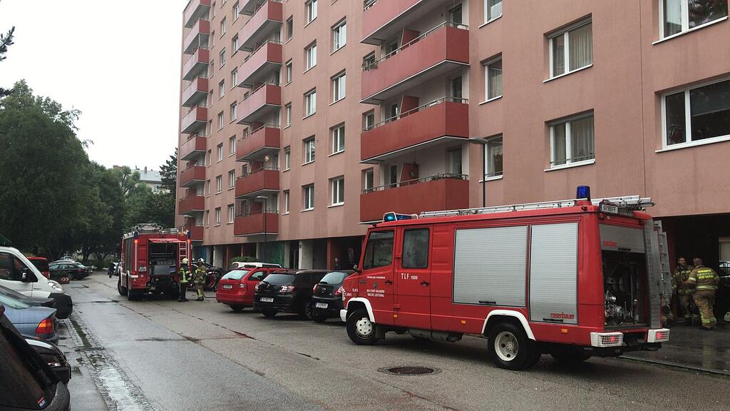Die Wohnung in Salzburg-Lehen brannte aus.