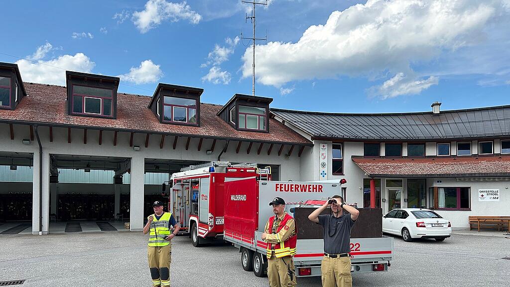 Waldbrand Strobl