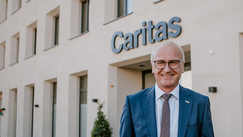 Eröffnung, Caritas-Zentrale