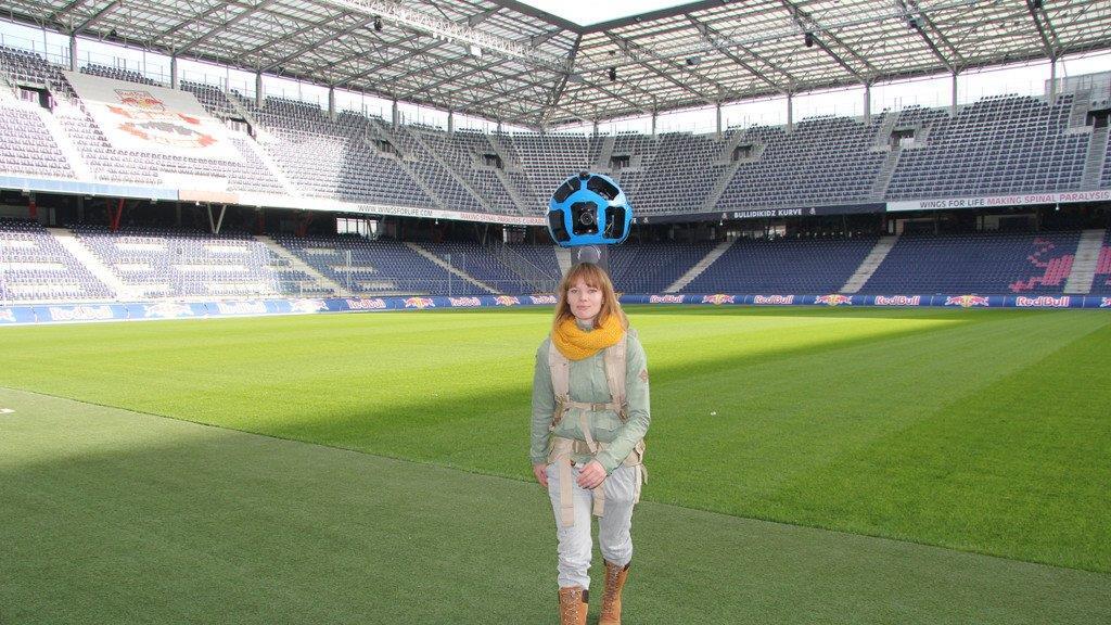 Red Bull Arena virtuell erkunden - Making of