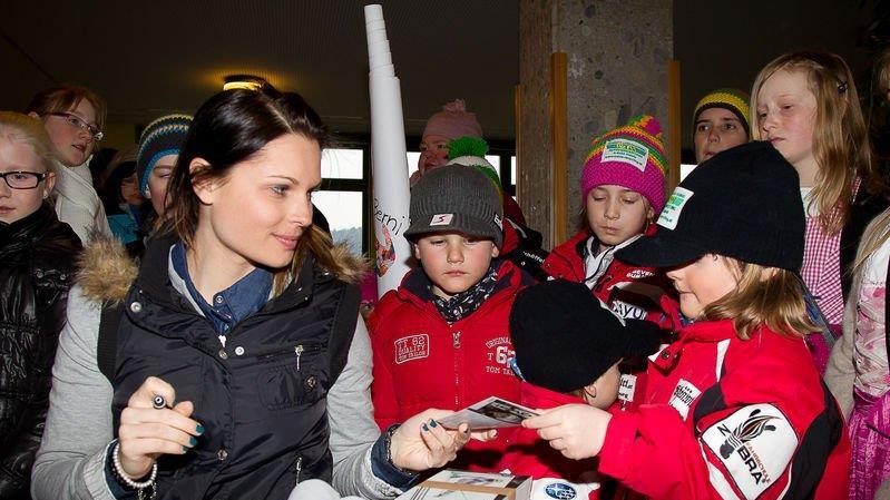 Fenninger-Autogrammstunde in der VS Adnet