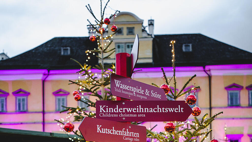 Er\u00f6ffnung Hellbrunner Adventzauber 2022