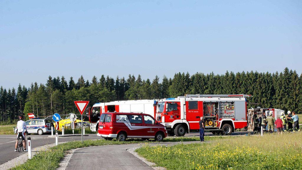 Schwerer Unfall in Moosdorf
