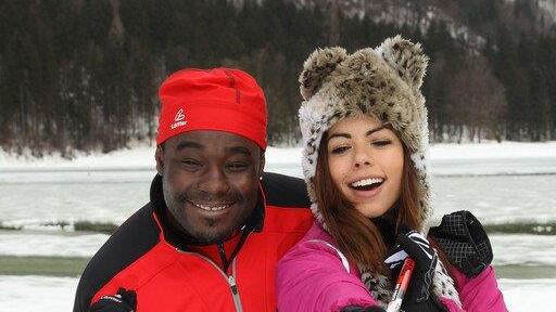 Promis beim Starbiathlon