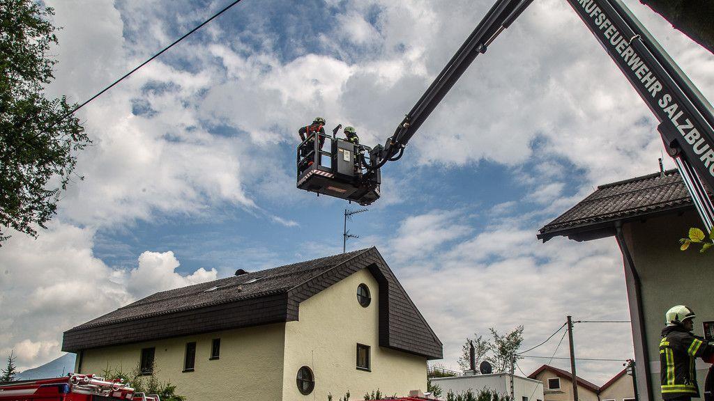 Küchenbrand in Lehen