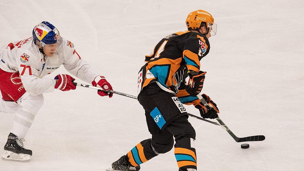 Eishockey: Liga-Auftakt - Black Wings Linz vs. RB Salzburg