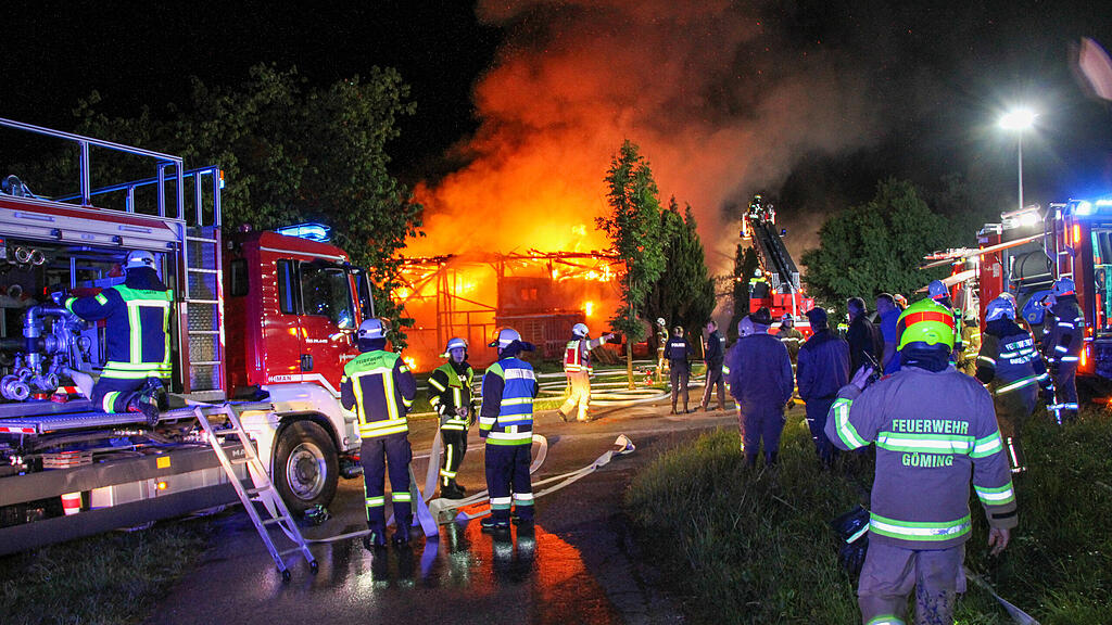 Brand in Göming