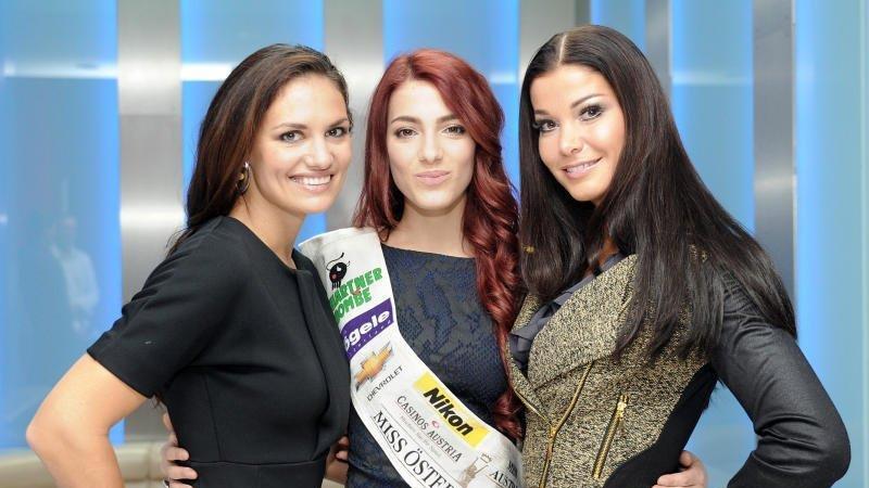 Pressekonferenz in Wien: Wahl zur Miss Austria 2013 als Doku auf Puls 4