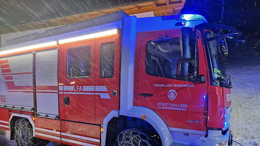 Kaminbrand in Bad Dürrnberg