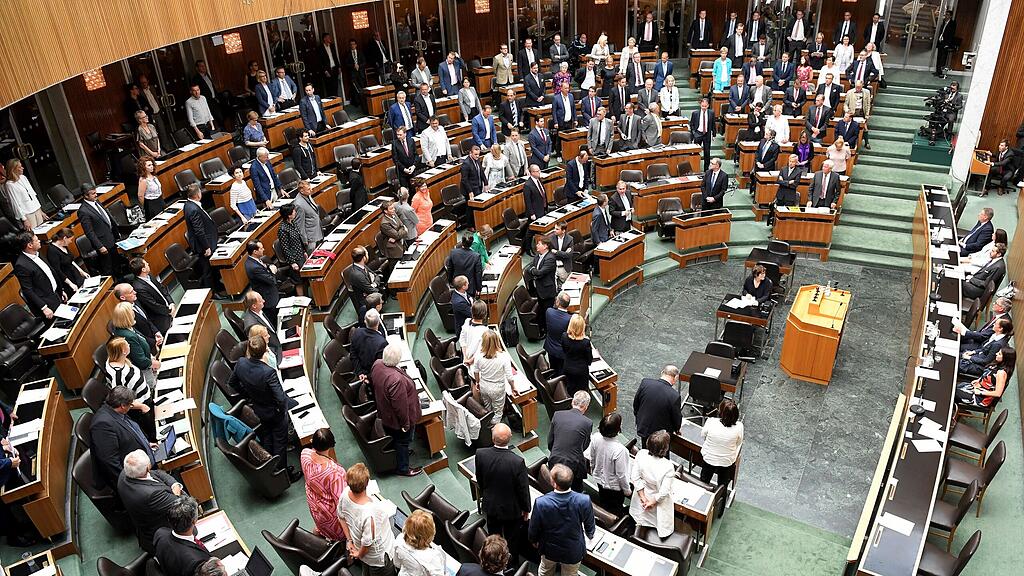 In diesem Parlament werden keine Sitzungen mehr stattfinden: Es wird renoviert.