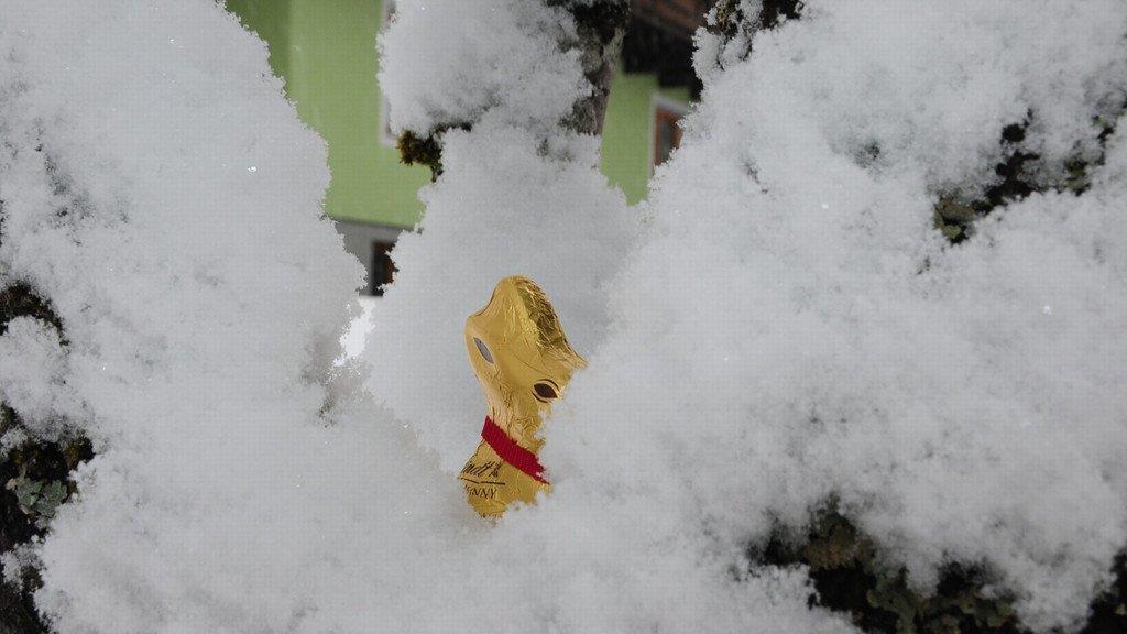 Winterliches Osterwetter