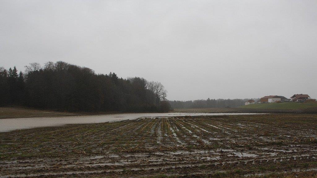 Hochwasser in Petting