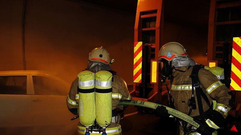 Großübung im Katschbergtunnel