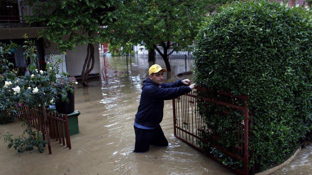 Unwetter am Balkan