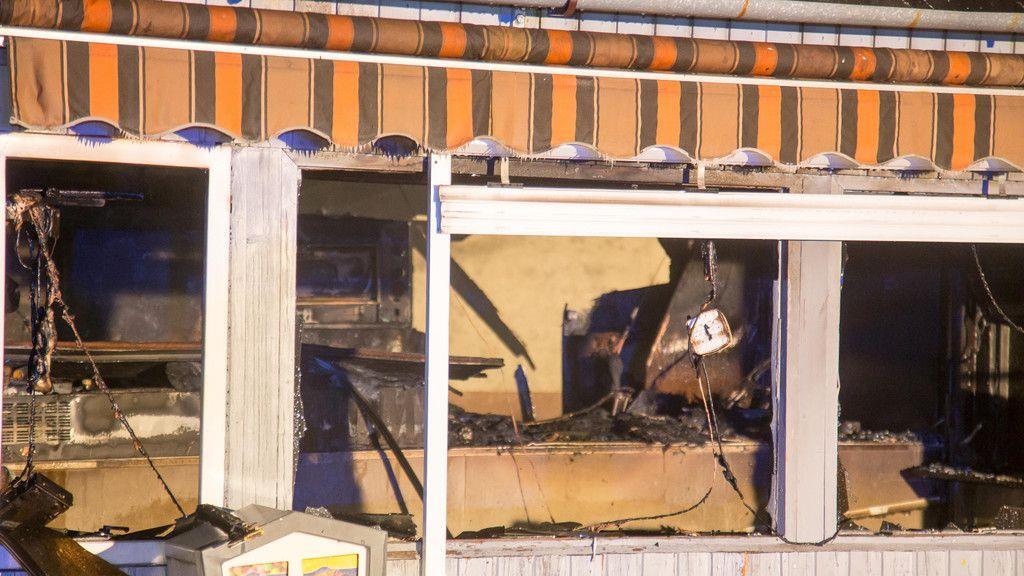 Brand bei Kebabstand in Braunau
