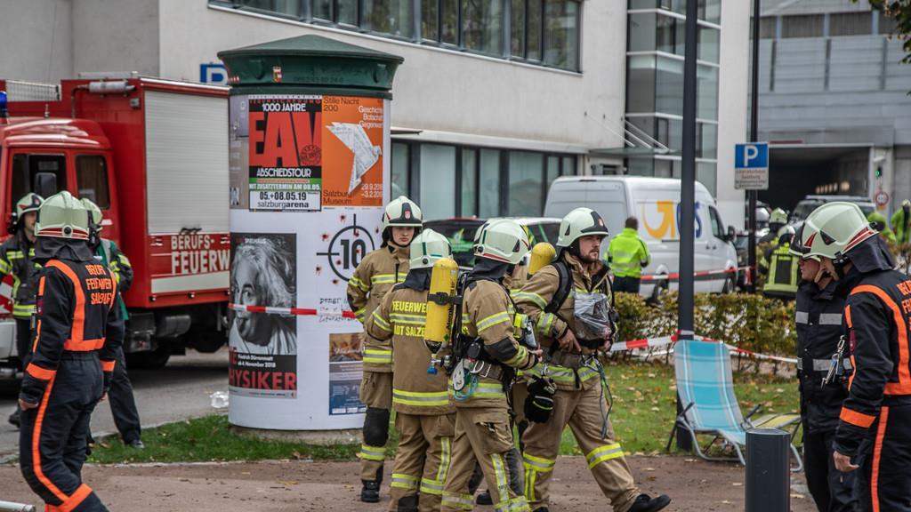 Chemikalienaustritt im LKH Salzburg
