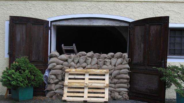 Hochwasser in Tittmoning