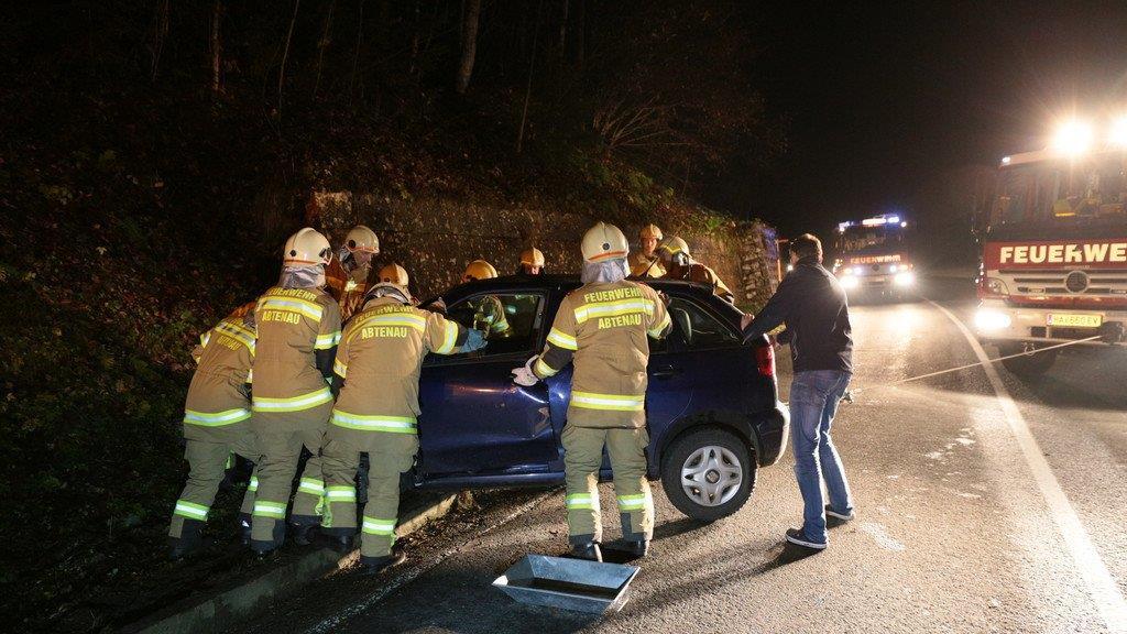 Frontalcrash in Abtenau