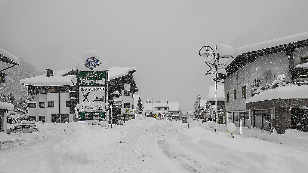Zu viel Schnee schadet dem Tourismus auch