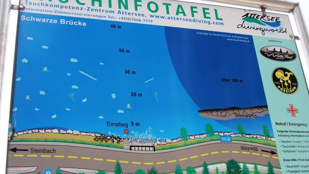 Taucher am Attersee vermisst
