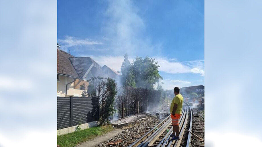 Brand_Bahnschwelle_Bürmoos