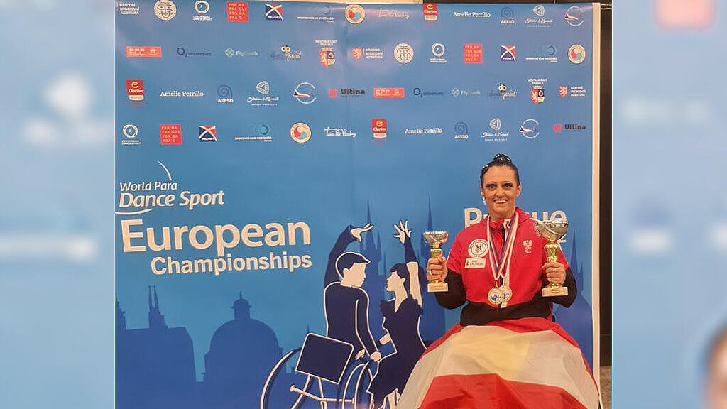 Sanja Vukasinovic Europameisterin im Rollstuhltanzen