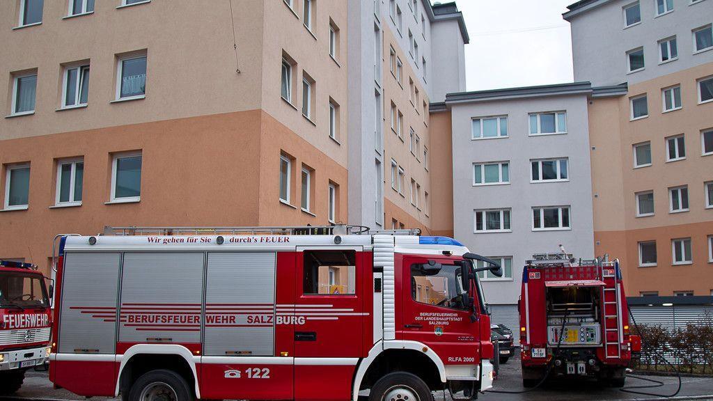 Kellerbrand in der Paracelsusstraße