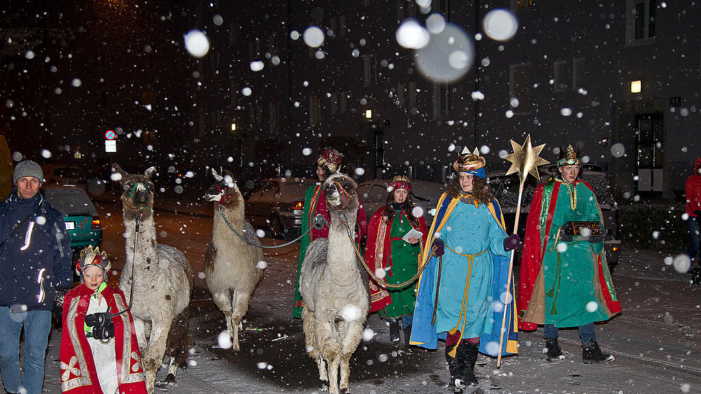 Sternsinger in Lehen