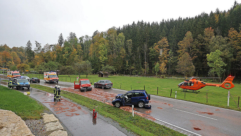 Frontalcrash Oberteisendorf