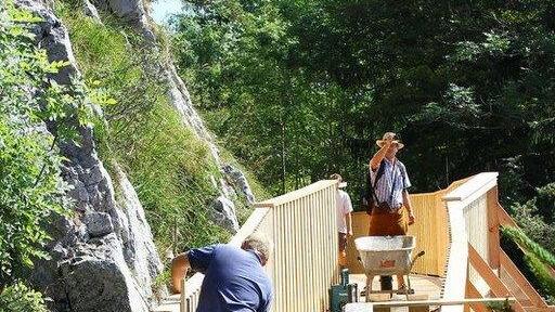 Hauserbrücke: Sanierung geht voran