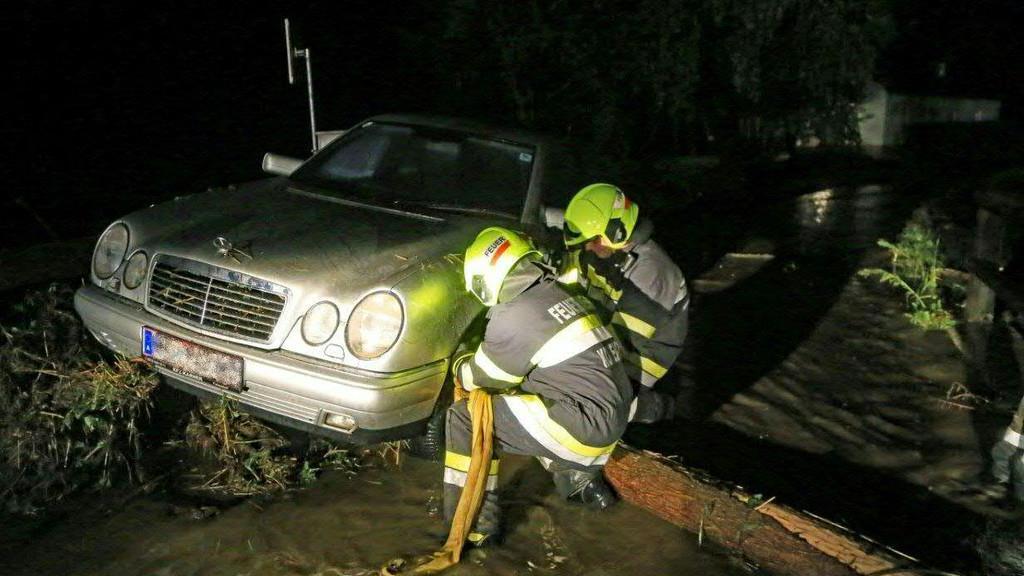 Unwettereinsätze in der Steiermark