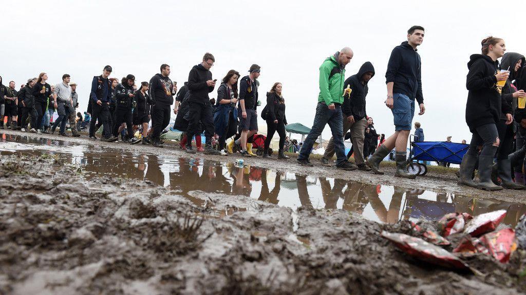 Erster Tag beim Nova Rock