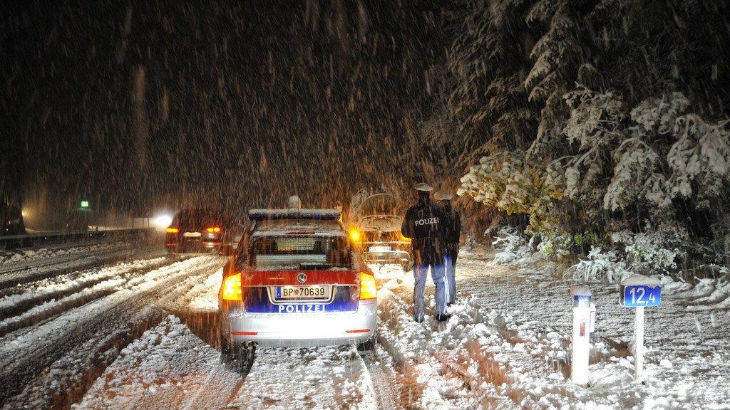 Schneechaos in Tirol