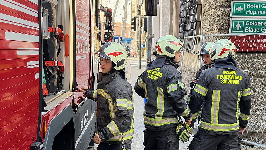 Feuerwehreinsatz im Salzburger Festspielhaus
