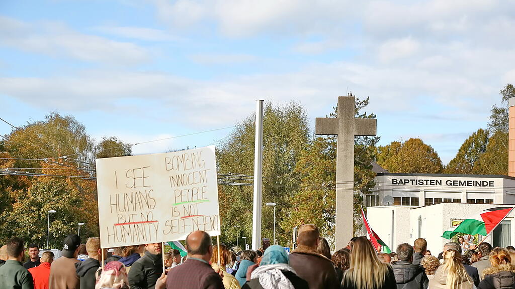 Zweite Palästina-Demo in Salzburg