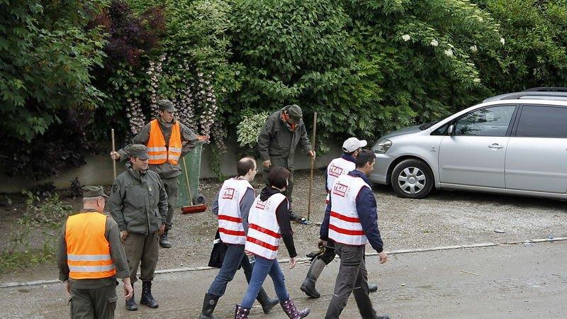 Team Österreich im Einsatz