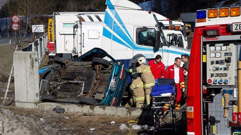 Schwerer Crash in Saalfelden