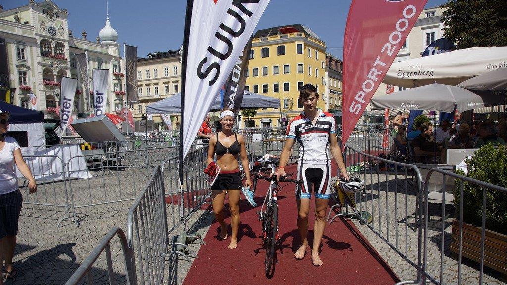 Bilder vom Triathlon Gmunden 2013