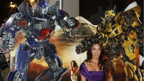 Megan Fox bei der Premiere von "Transformers"