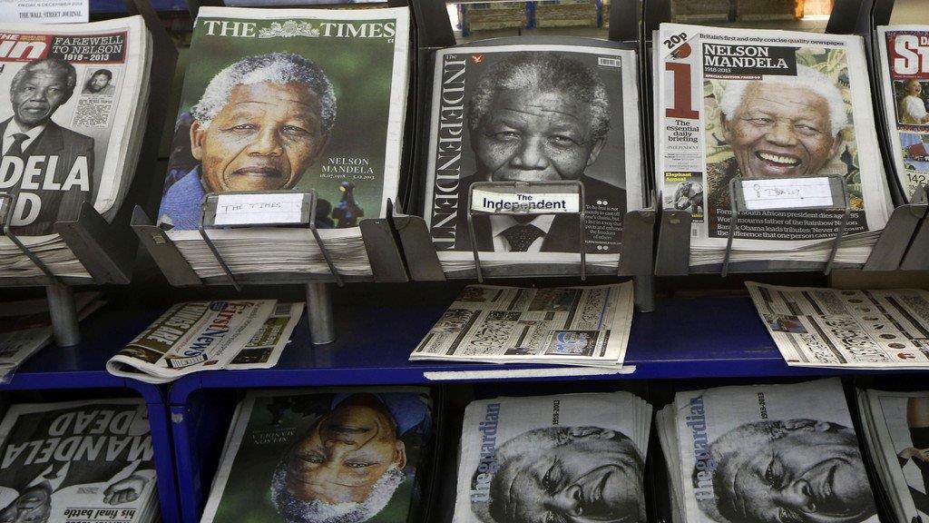 Welt trauert um Nelson Mandela