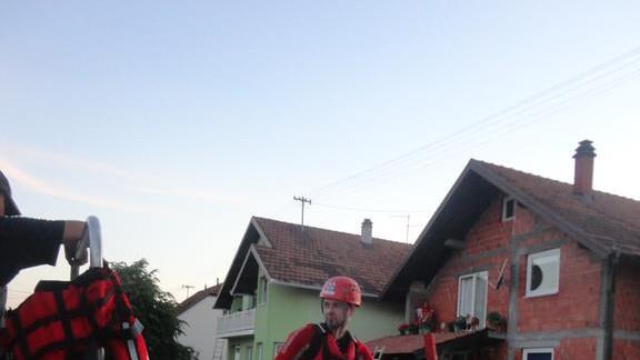Wasserretter im Hilfseinsatz