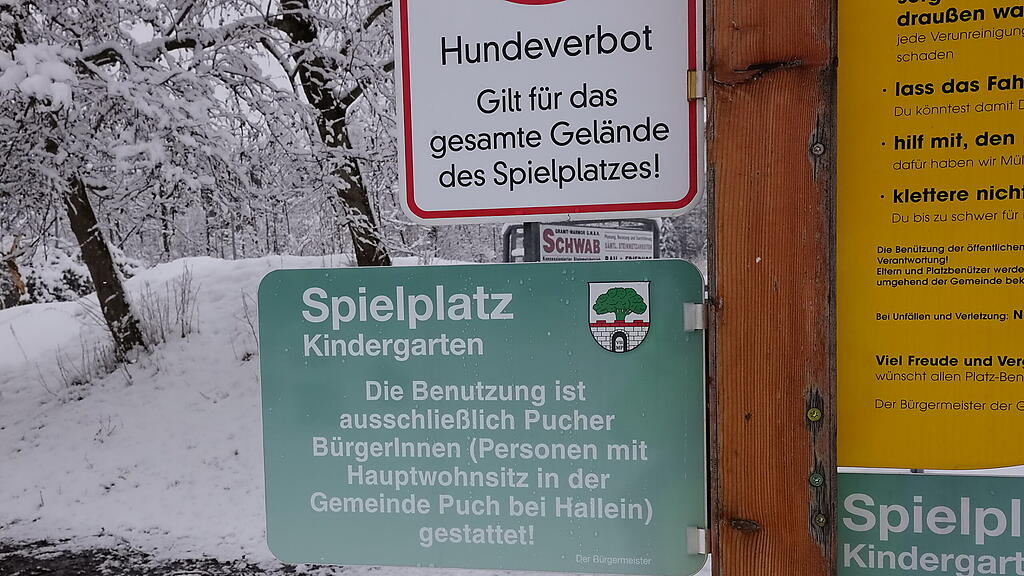 Spielplatzsperre