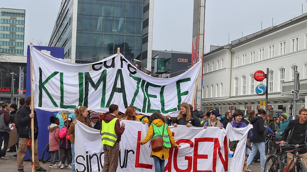 Klimastreik in Salzburg
